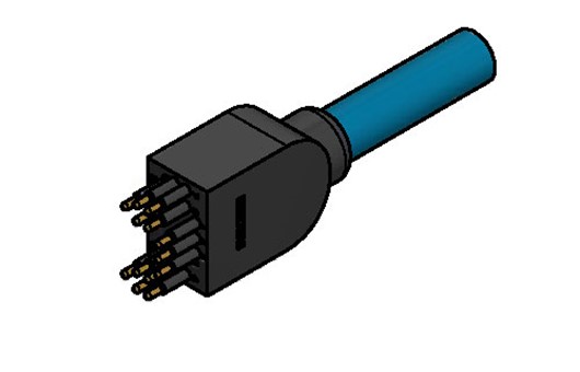 SubConn Power Ethernet Low Profile – 13 contacts